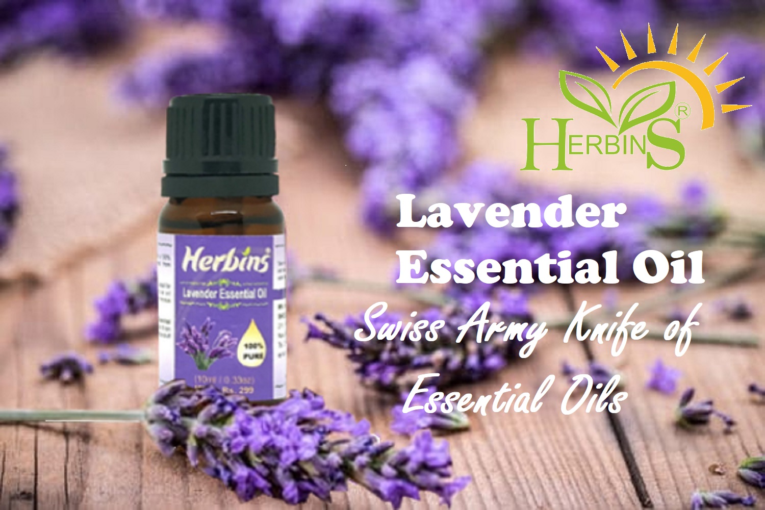 Lavender essential oil for relaxation and sleep
