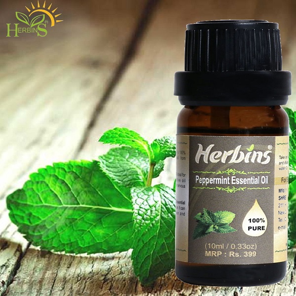 Peppermint oil for energy and headache relief